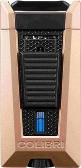 Colibri aanst. Triple Flame Stealth Rosegold/Black - vooraanzicht