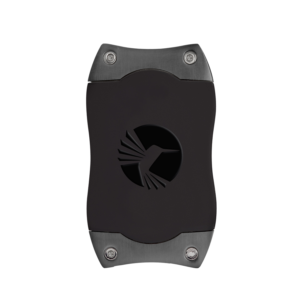 Colibri sig. knip. S-Cut Gunmetal/Black (Closed Back) - zijaanzicht