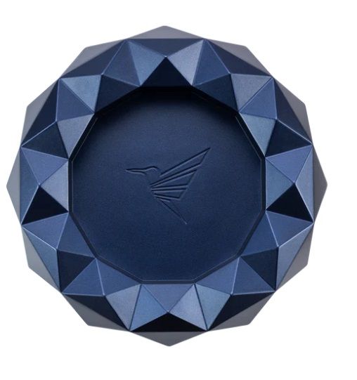 Colibri Ashtray Quasar Round Navy - bovenaanzicht