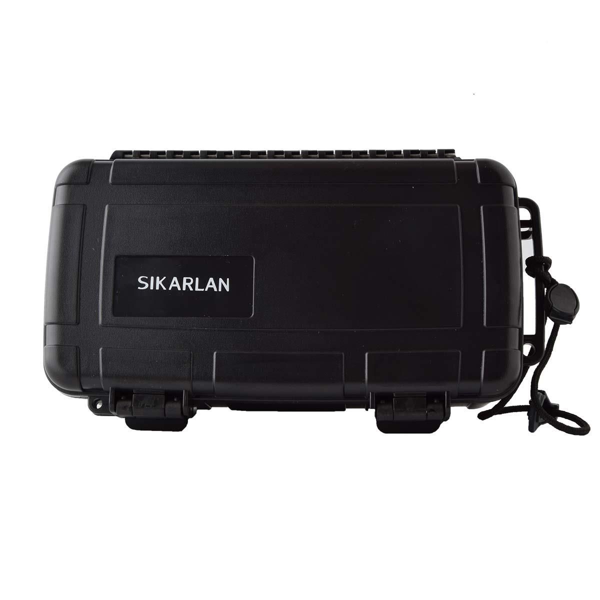 Travel humidor voor 10 sigaren - productfoto compacte reishumidor