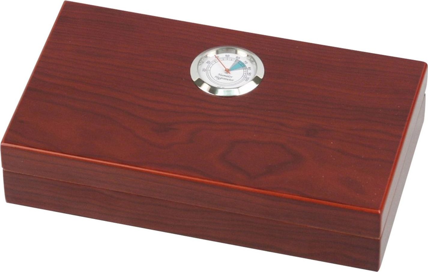 Mini cigar humidor cherry glossy finish for 4 cigar - productfoto