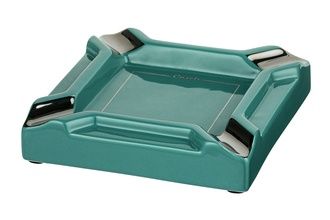Caseti Sigarenasbak 4 leggers Grey/Blue - vooraanzicht
