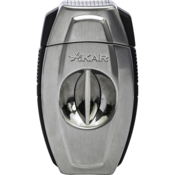 Xikar - Flip Dual Cutter - Brushed Chrome