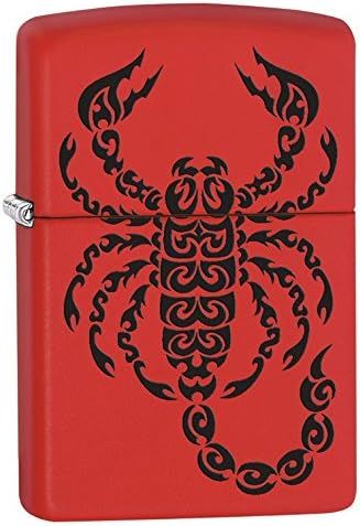 Zippo Aansteker - 233 Tribal Scorpion - vooraanzicht