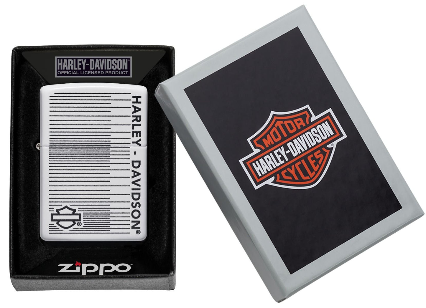 Zippo Aansteker 214 Harley Davidson Design - detail 2