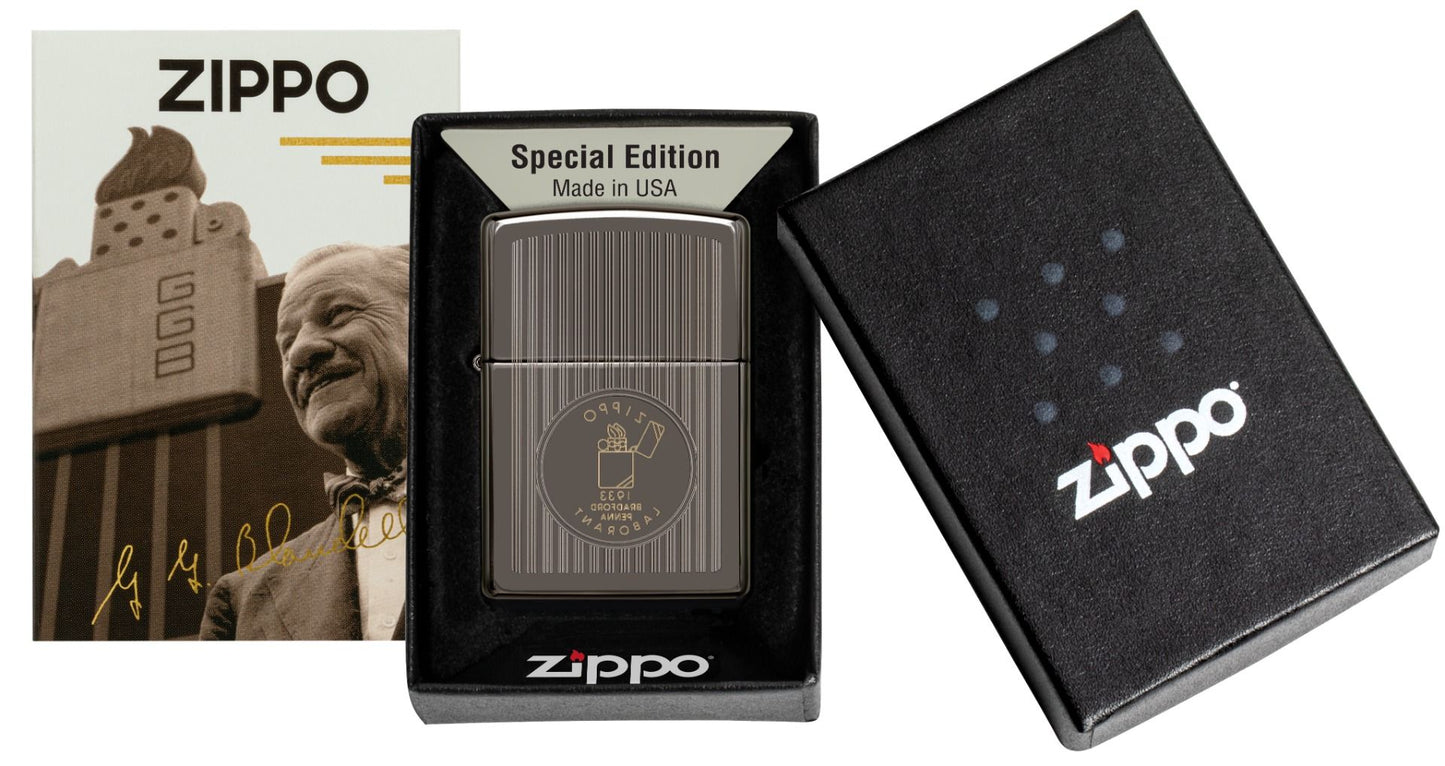 Zippo 150 Founder's Day aansteker detail 2