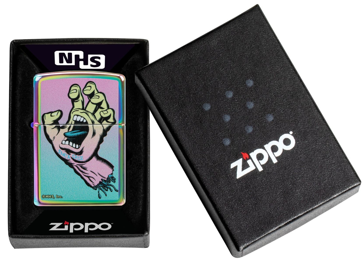Zippo Aansteker 151 Santa Cruz - detail
