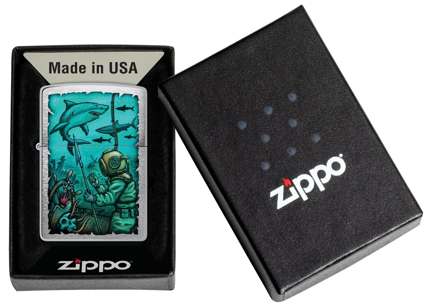 Zippo Aansteker - 200 Nautical Design - detail 2