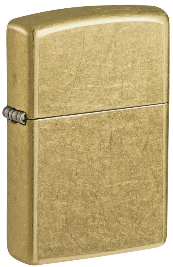 Zippo Aansteker Brass street Design - vooraanzicht
