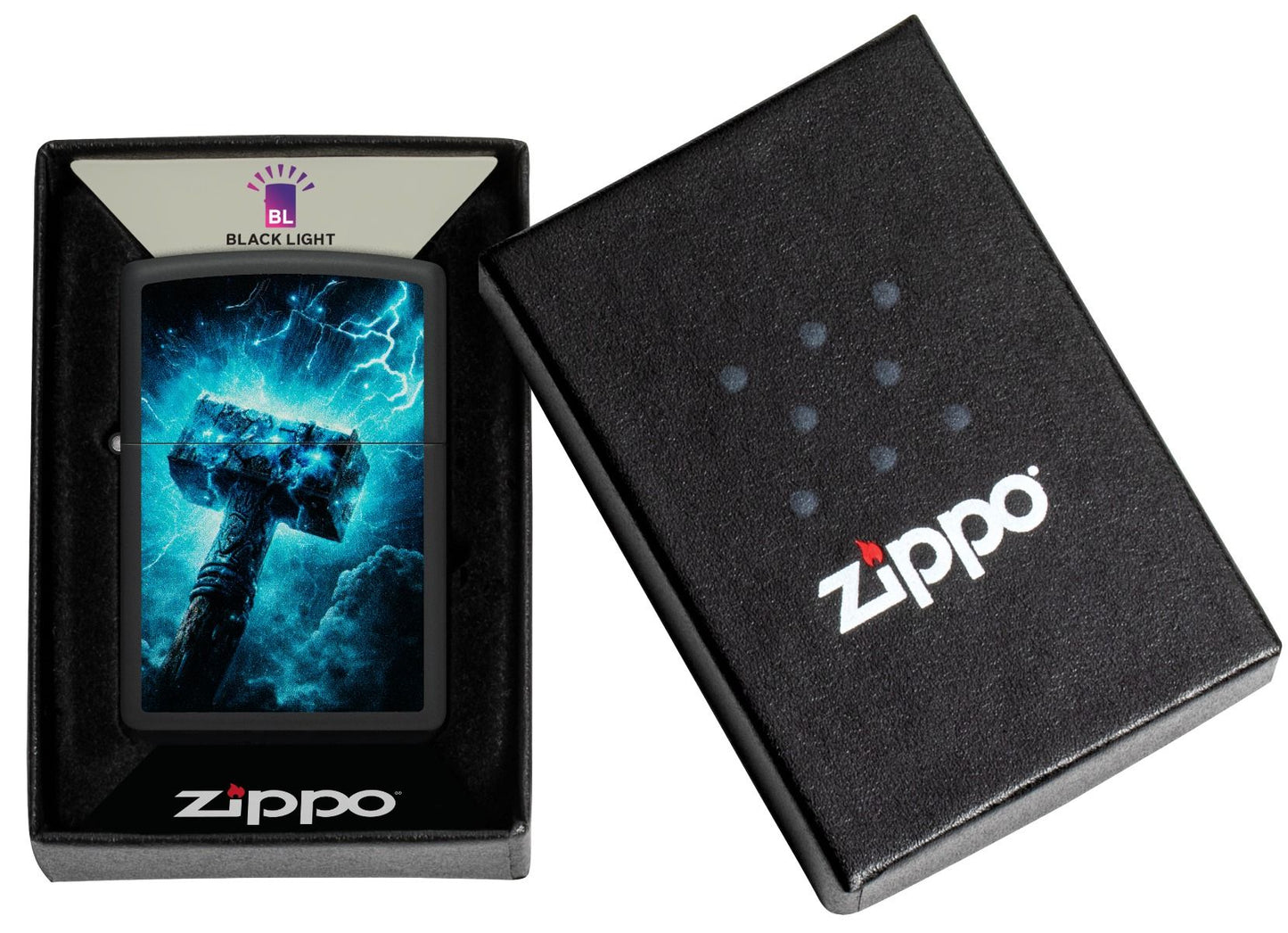 Zippo Aansteker - 218 Thors Hammer Design - detail 3