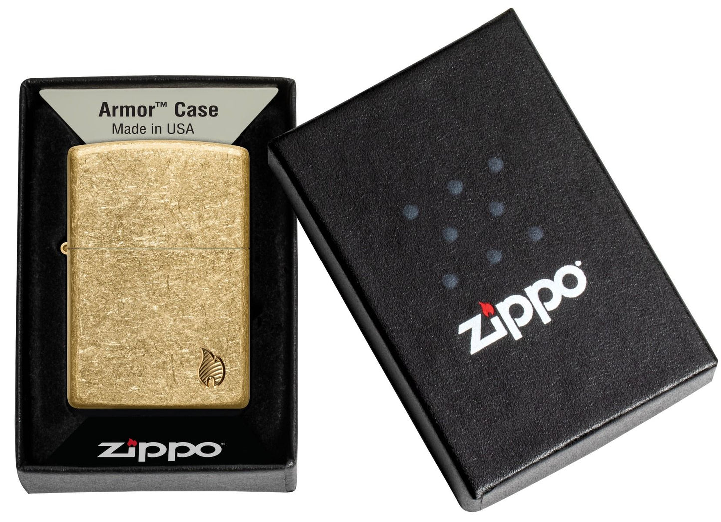 Zippo Aansteker 28496 Armor Series Flame - detail