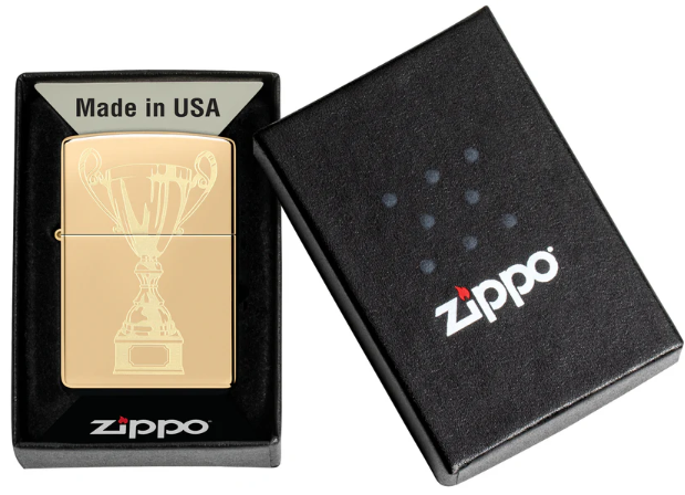 Zippo Aansteker - 254B Trophy Design - detail 2