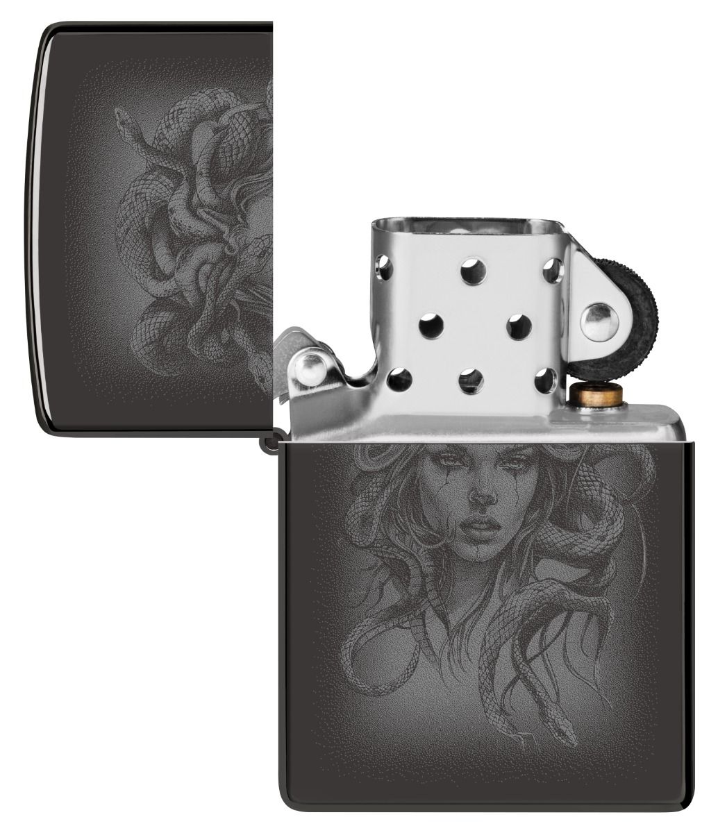Zippo Aansteker - 24756 Medusa Design - detail 1