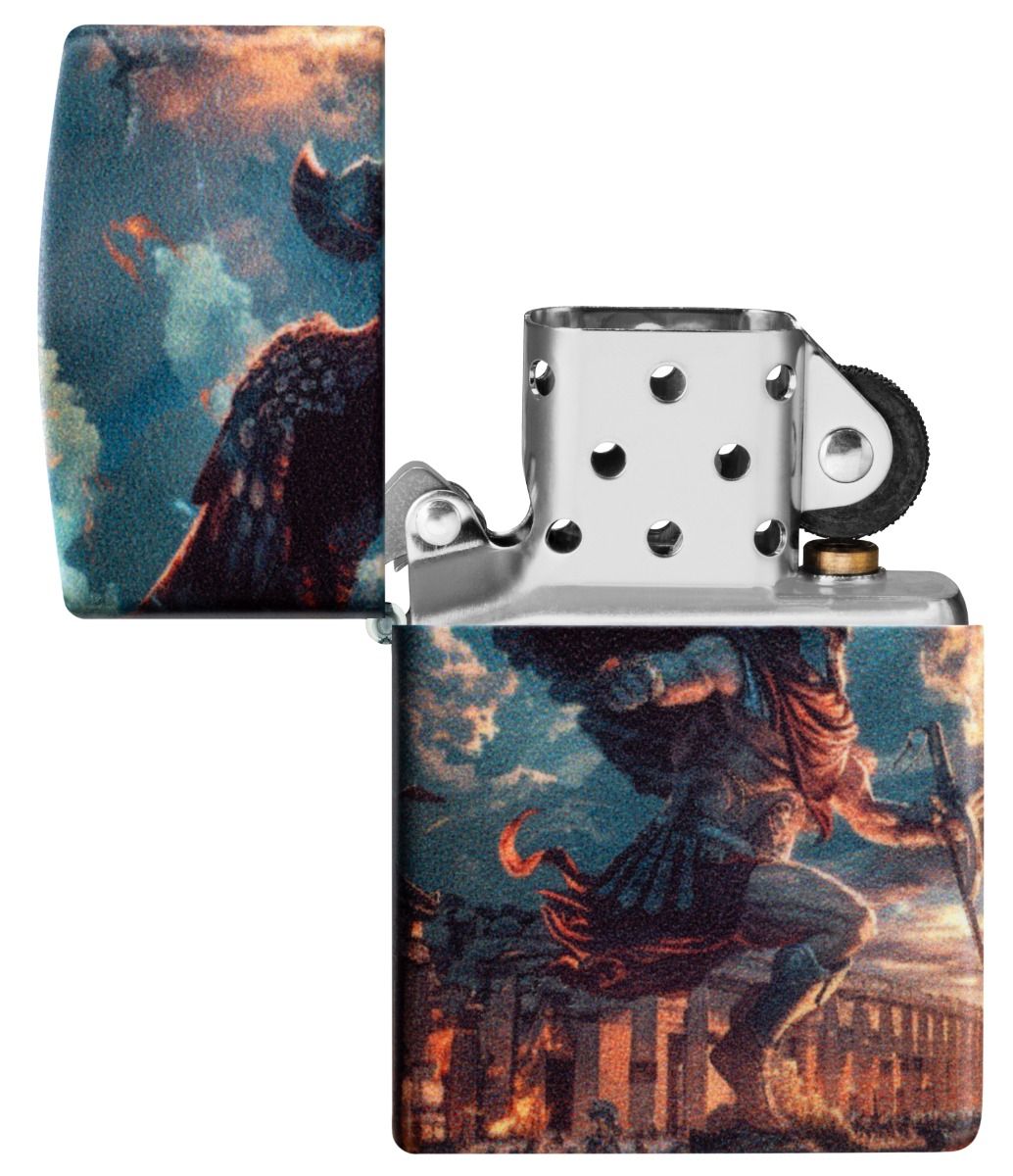 Zippo 49352 Greek Myths Design aansteker detail 4