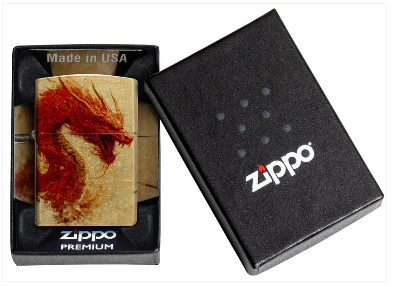 Zippo 48458 Samurai Design aansteker detail 3