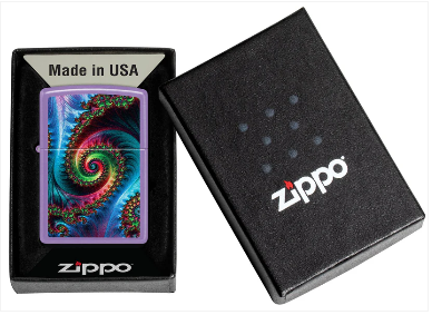 Zippo 46681 Pattern Design aansteker detail