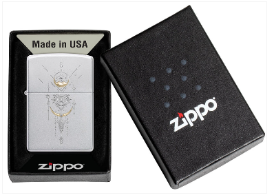 Zippo Aansteker - 205 Geomteric Design - detail 1