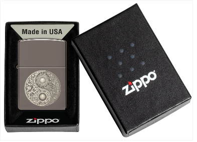 Zippo Aansteker - 150 Yin Yang Design - detail 1