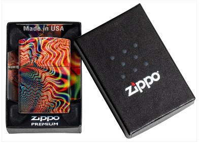 Zippo 48458 Pattern Design aansteker detail 2