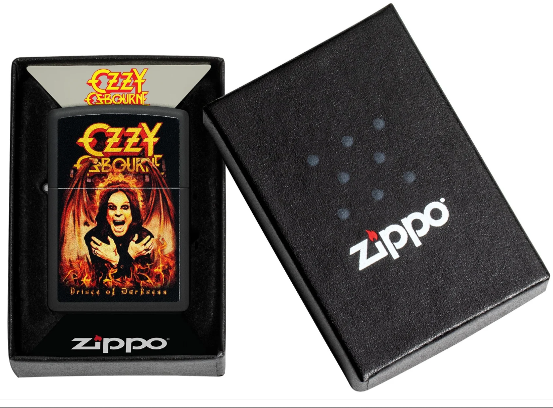 Zippo Aansteker - 218 Ozzy Osbourne Prince of Darkness - detail 1