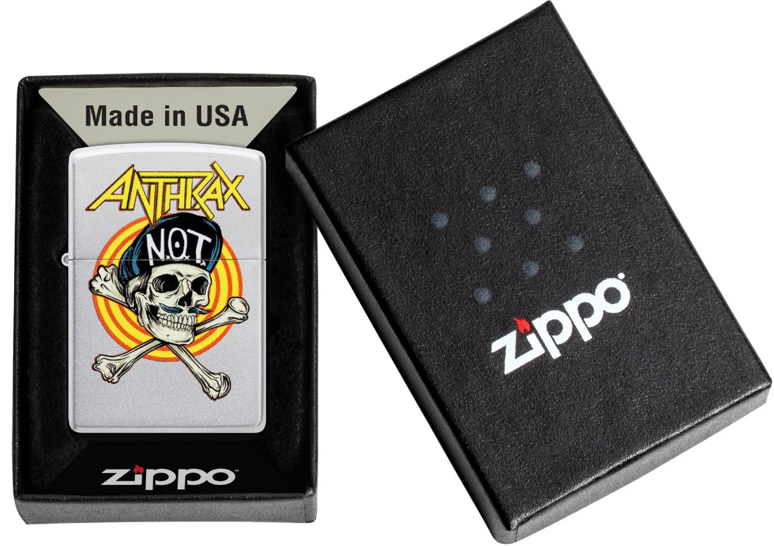 Zippo Aansteker - 205 Anthrax - N.O.T. - detail 1