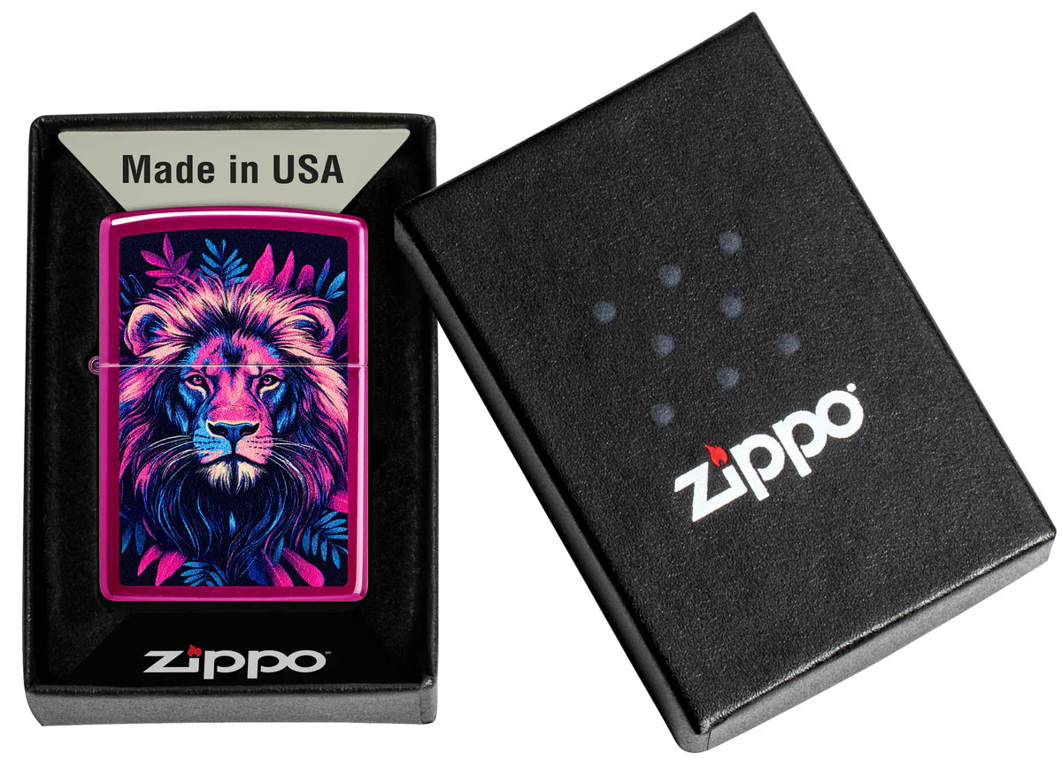 Zippo Aansteker - 24003 Lion - detail 1