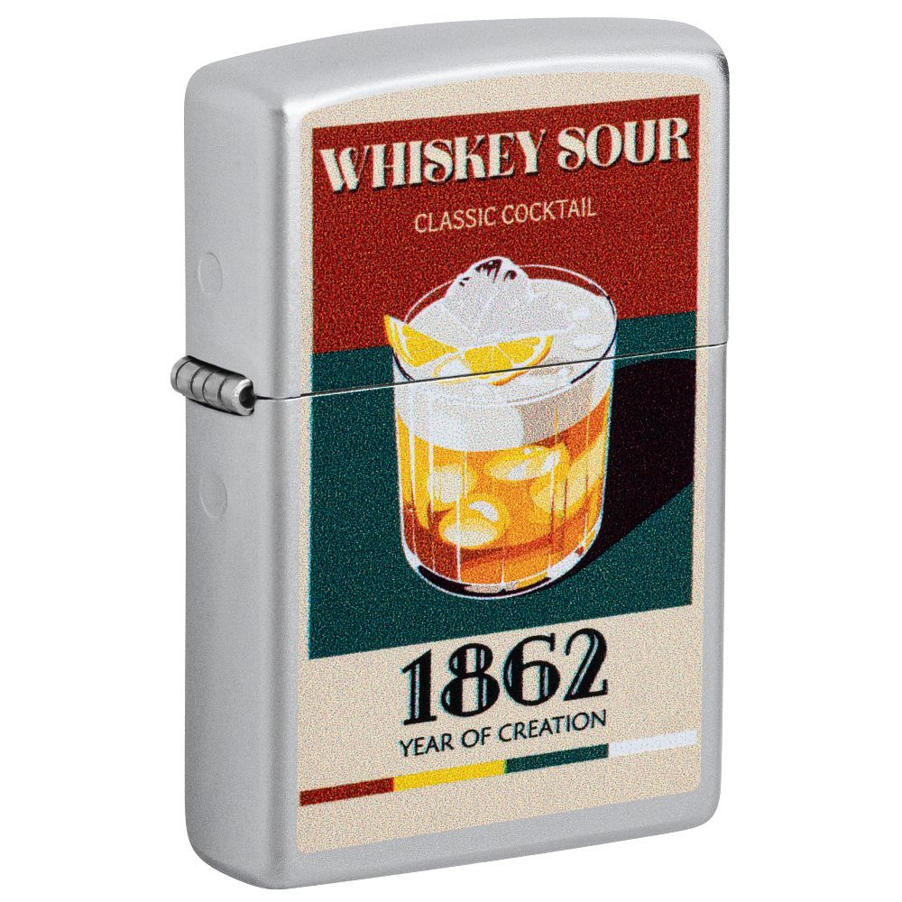 Zippo 205 Retro Cocktail 2 Design aansteker voorkant