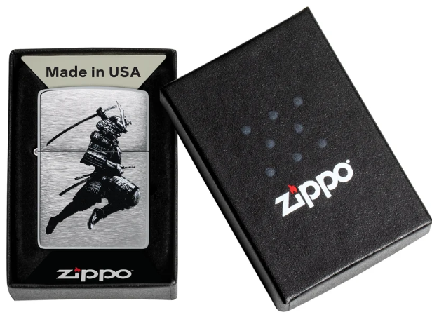Zippo 200 Ninja Design aansteker achterkant