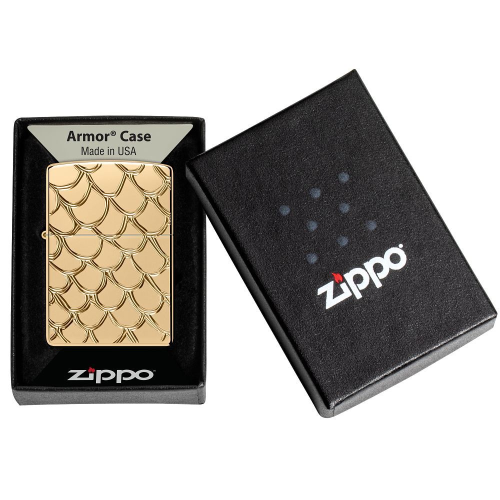 Zippo 169 Snake Skin Pattern Design - in geschenkdoos