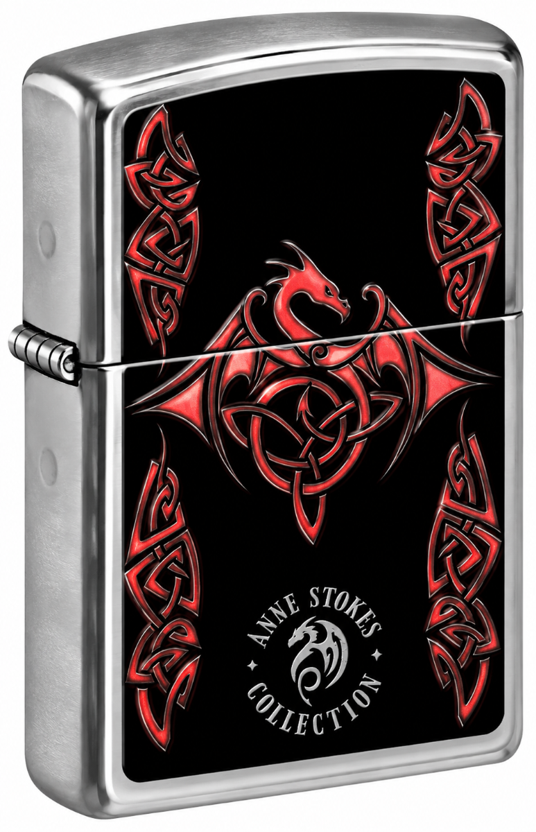 Zippo 200 Anne Stokes 1 Brushed Chrome aansteker