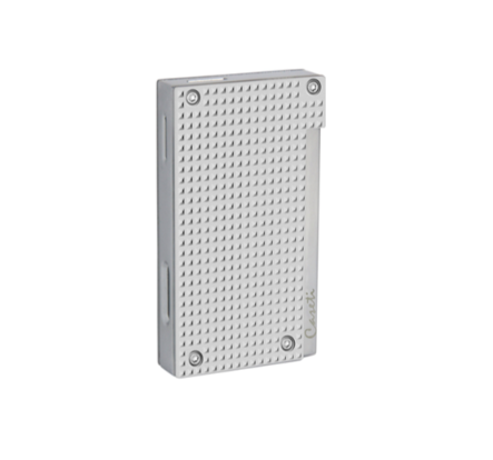 Caseti Lighter Flat Flame Chrome - vooraanzicht