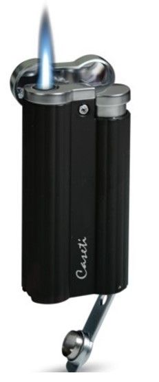 Caseti Jetflame Black matte + Punch - detail