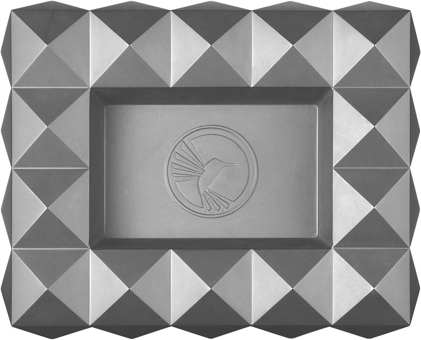 Colibri Ashtray Quasar Matte Gunmetal - bovenaanzicht