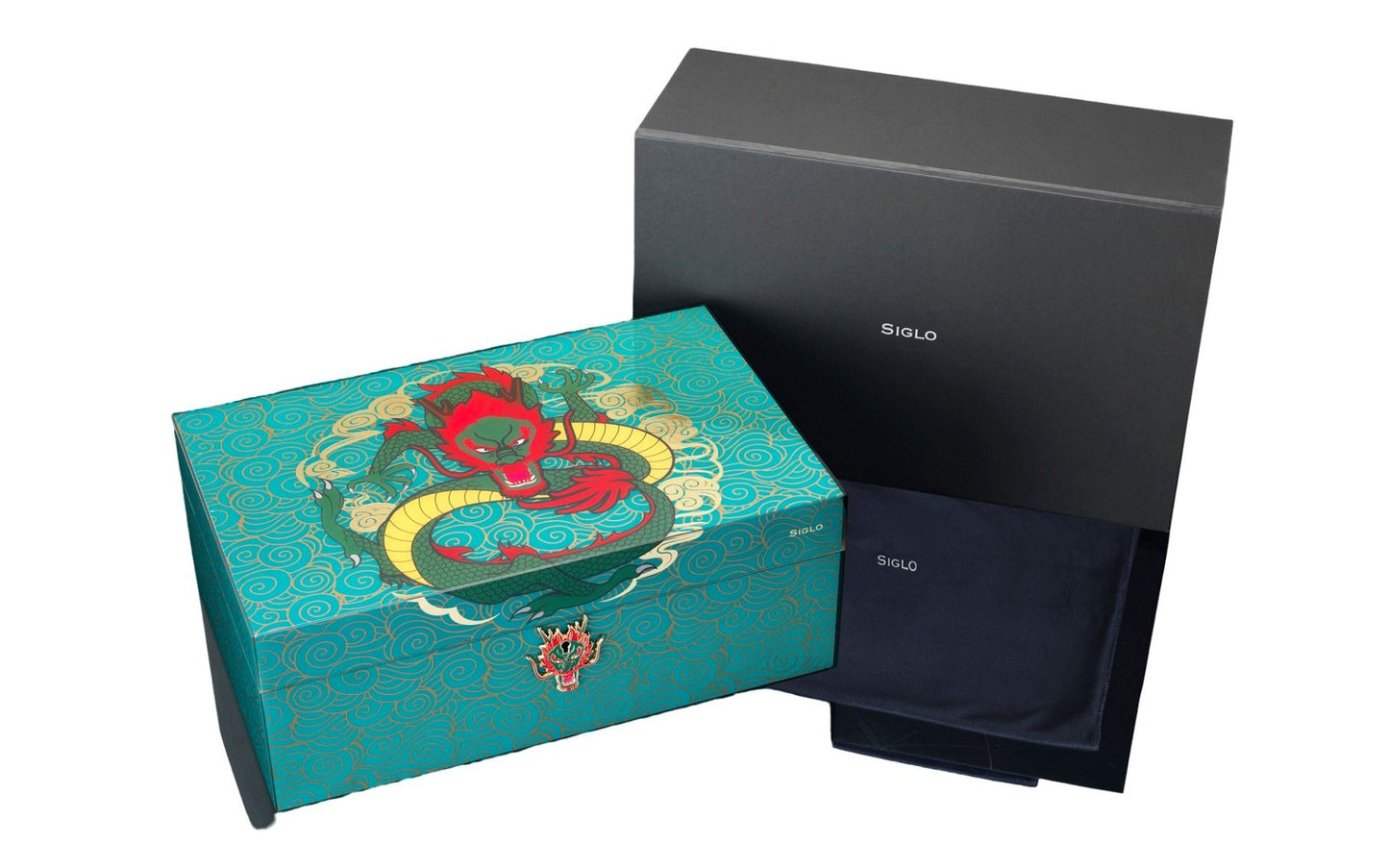 Siglo - Year of the Dragon Humidor - bovenaanzicht