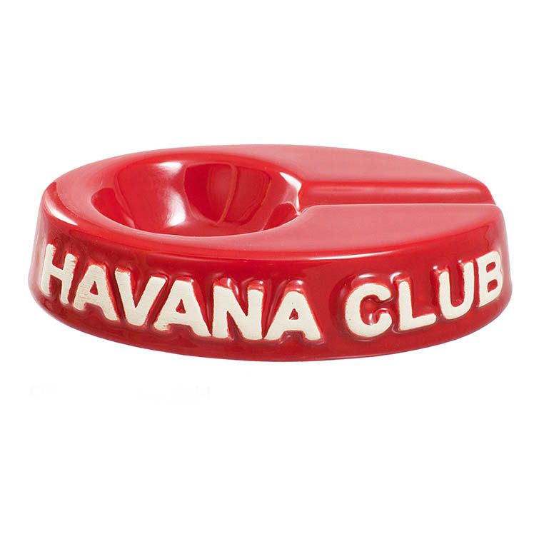 Havana Club El Chico Vermillon Red - sigarenasbak in Vermillon Red