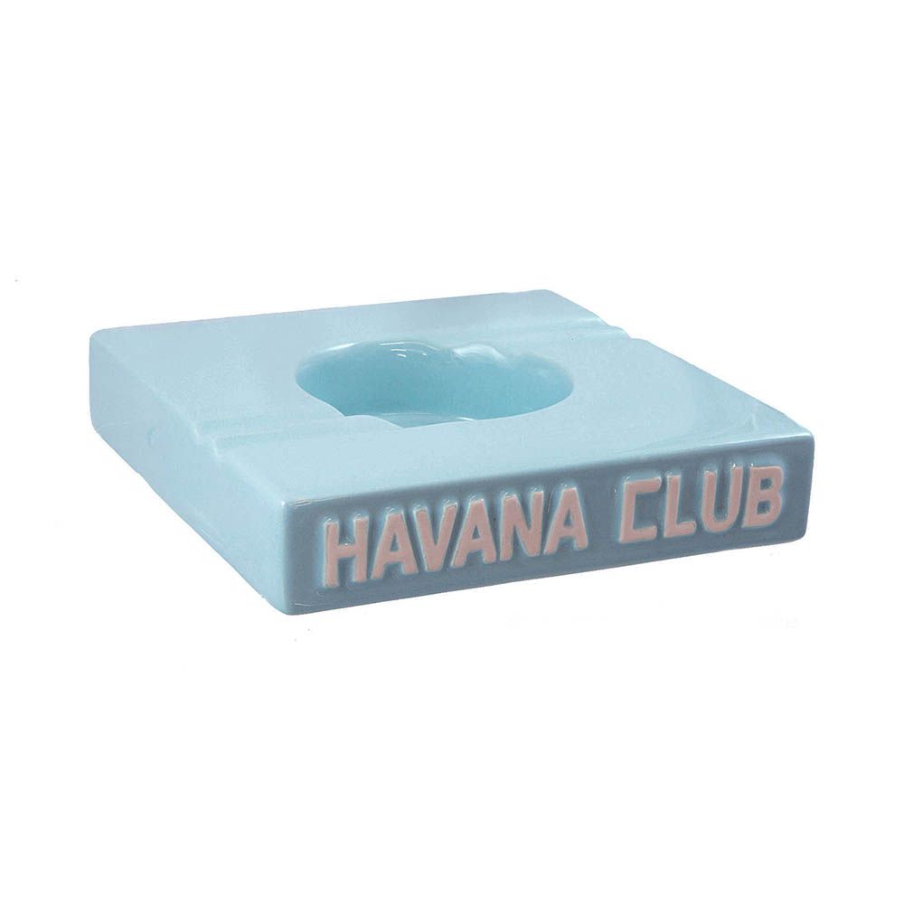 Havana Club El Cuatro Caribbean Blue - sigarenasbak in Caribbean Blue