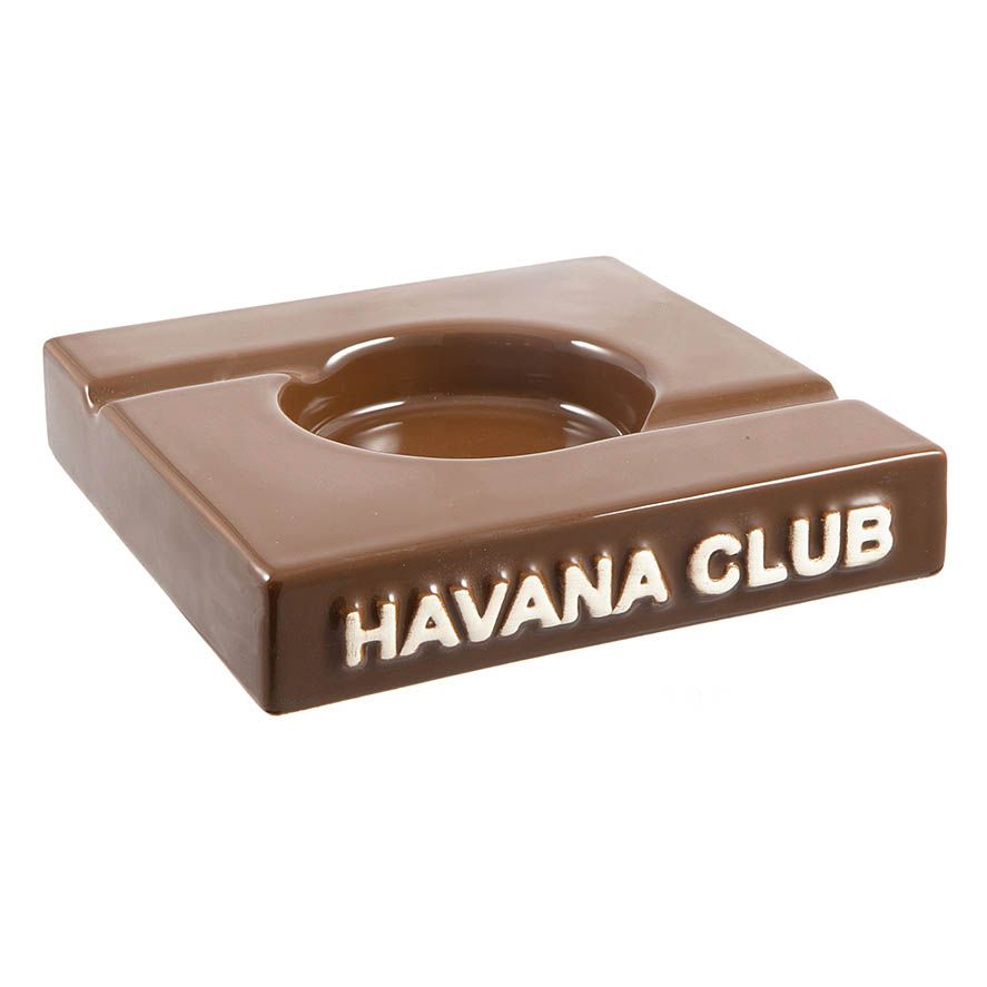 Havana Club El Duplo Havana Brown - sigarenasbak in Havana Brown