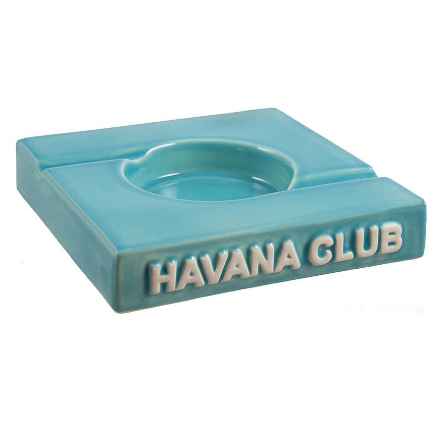Havana Club El Duplo Turquoise Blue - sigarenasbak in Turquoise Blue