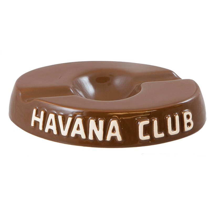 Havana Club El Socio Havana Brown - sigarenasbak in Havana Brown