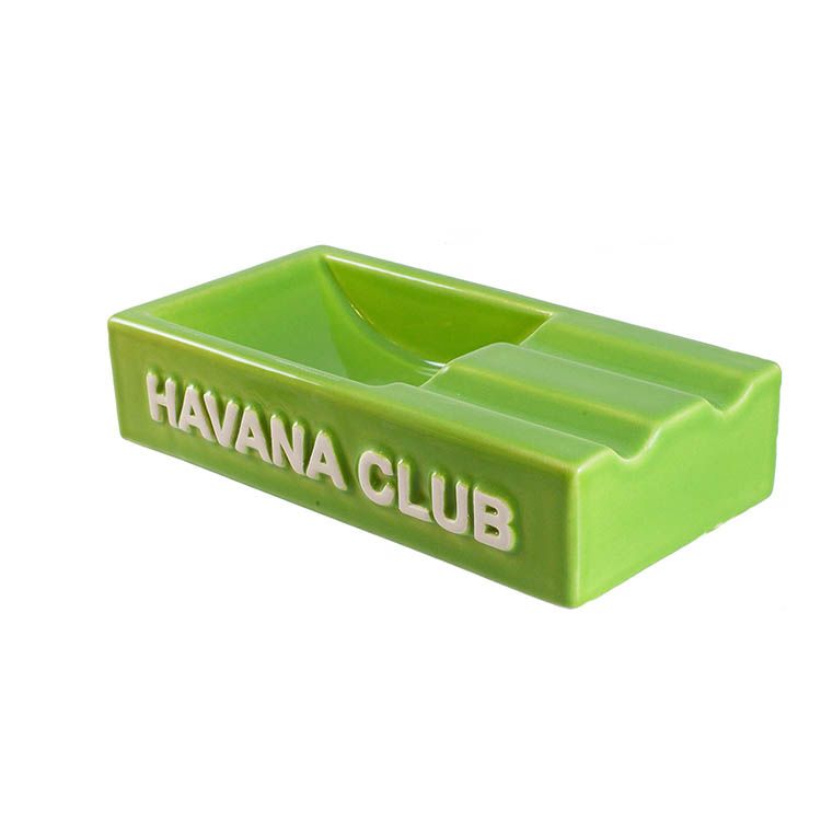 Havana Club Secundos Apple Green - sigarenasbak in Apple Green