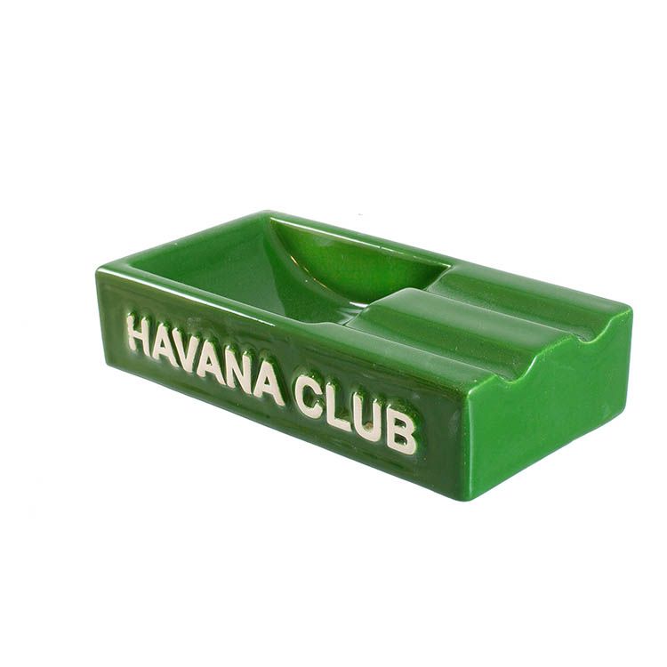 Havana Club Secundos Bottle Green - sigarenasbak in Bottle Green