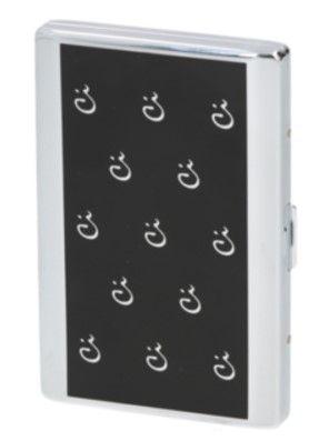 Caseti Sigarettenkoker Chrome/Black Ci Slim - vooraanzicht