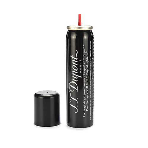 Gas S.T. Dupont maxi/mini jet zwart 72ml - detail