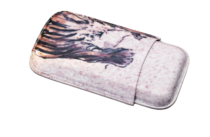 Siglo - Tattoo Leather Case - Tiger - vooraanzicht