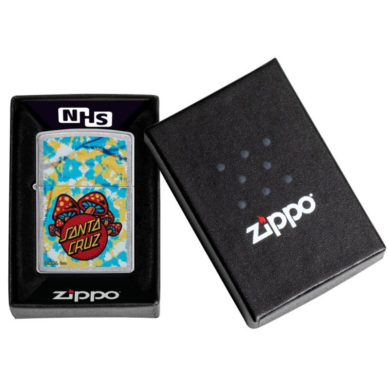 Zippo Aansteker 207 Santa Cruz Artist - detail