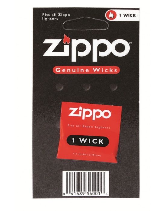 ZIPPO 2425 WICK CARD SINGLE UNIT - achteraanzicht