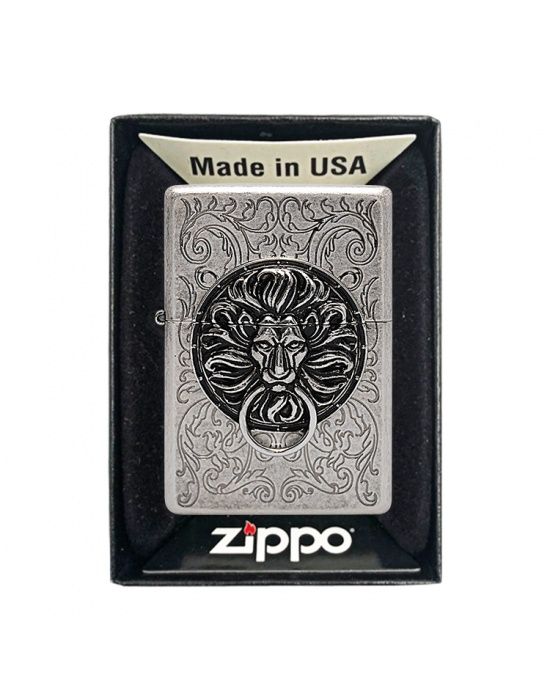 Zippo Aansteker Asian The Gate SA - detail