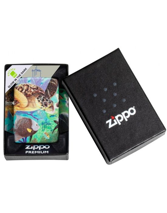 Zippo Aansteker Guy Harvey - detail
