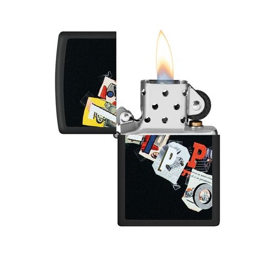 Zippo Aansteker 218 Zippo Letters Design - extra