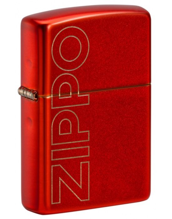 Zippo Aansteker Logo Design - vooraanzicht